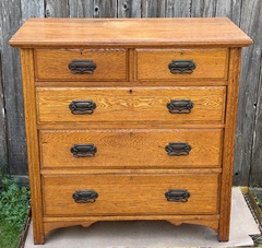 English Arts & Crafts Oak Dresser 1913